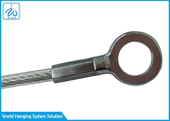 تسمه های سیم بکسل فولادی ضد زنگ با روکش پلاستیکی 1.2 میلی متری 7x7