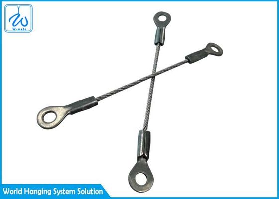 Stainless Steel Single Leg Wire Rope Sling Eye Eye For Suspension System