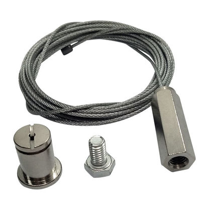 تثبیت تعلیق کابل آویزان سیم فولادی سیم بند سقف برای نور پانل LED