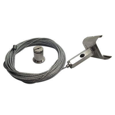 تثبیت تعلیق کابل آویزان سیم فولادی سیم بند سقف برای نور پانل LED