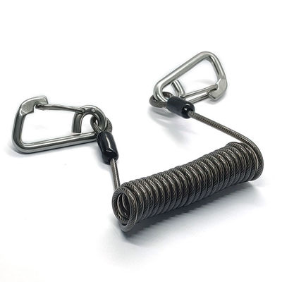 طناب ایمنی ابزار با کارابین برای محافظت در برابر سقوط