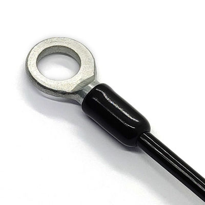 سیم گالوانیزه پوشش PVC فولاد ضد زنگ کابل Sling بلند کردن با پای حلقه چشم