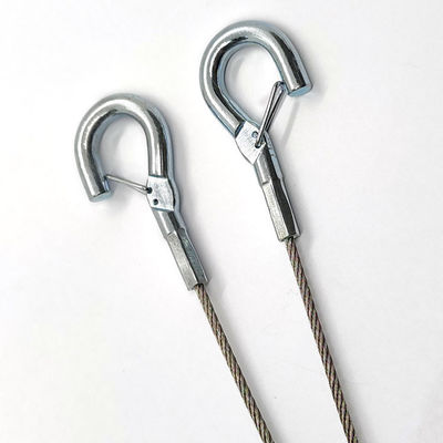 طناب فولادی با قلاب برای سیستم نمایش کابل
