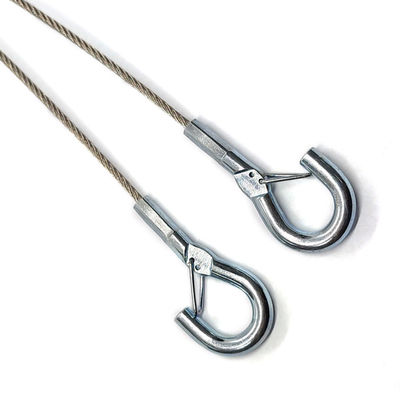 طناب فولادی با قلاب برای سیستم نمایش کابل