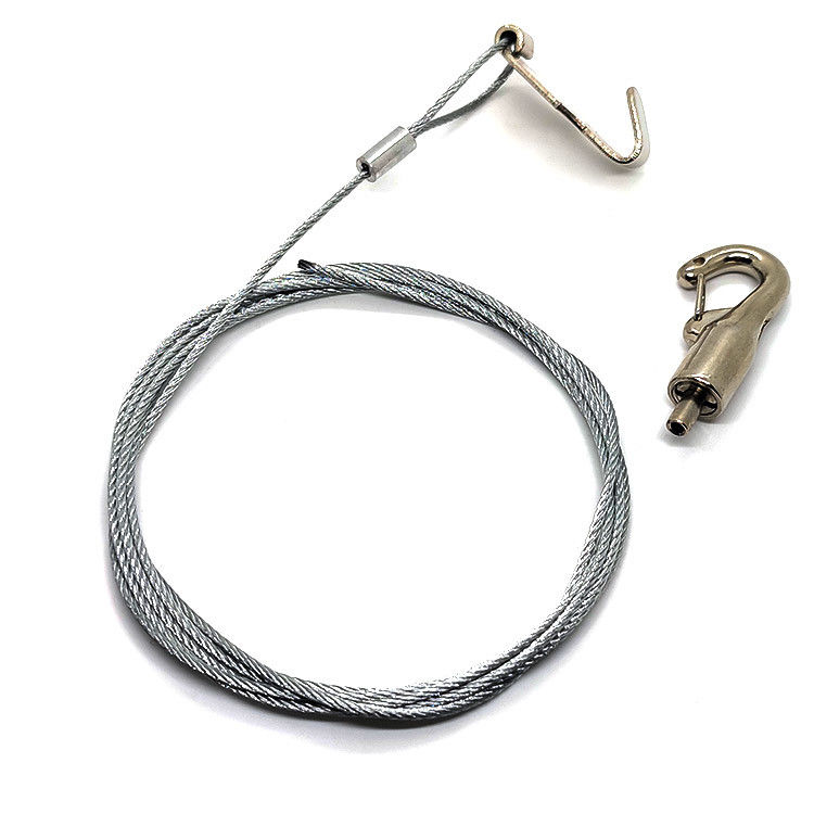 سیستم آویزان گالری ردیاب لوازم جانبی کابل گرفتر Snap Hook برای آویزان علامت