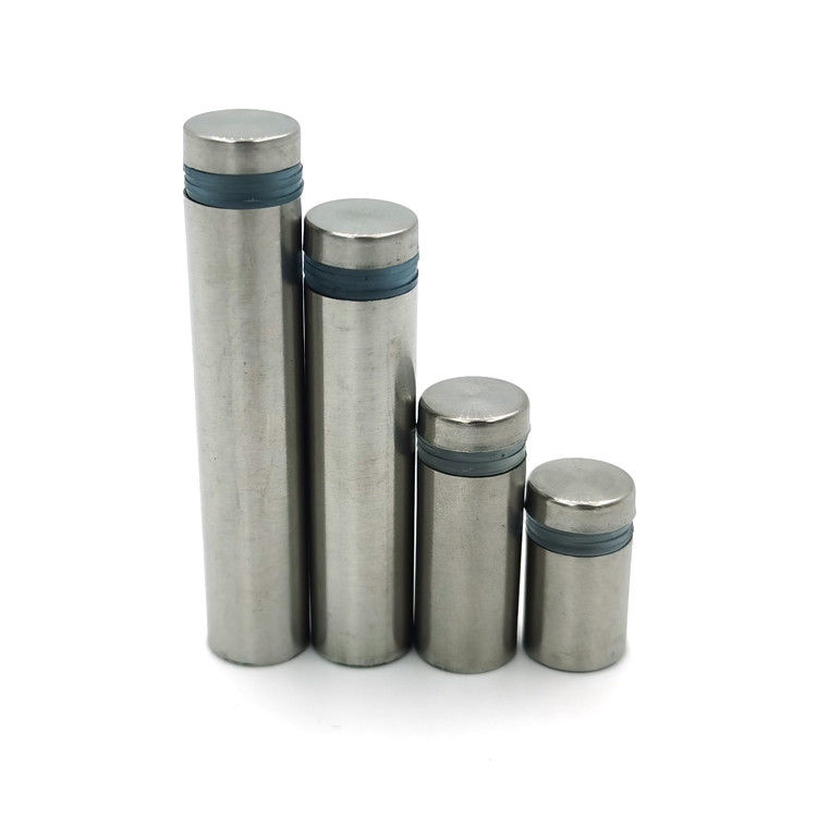 فولاد ضد زنگ 316 دیوار نشان ایستاندف نصب سخت افزار ایستاندف کاپ نشان نگهدارنده برای نمایش آکریلیک