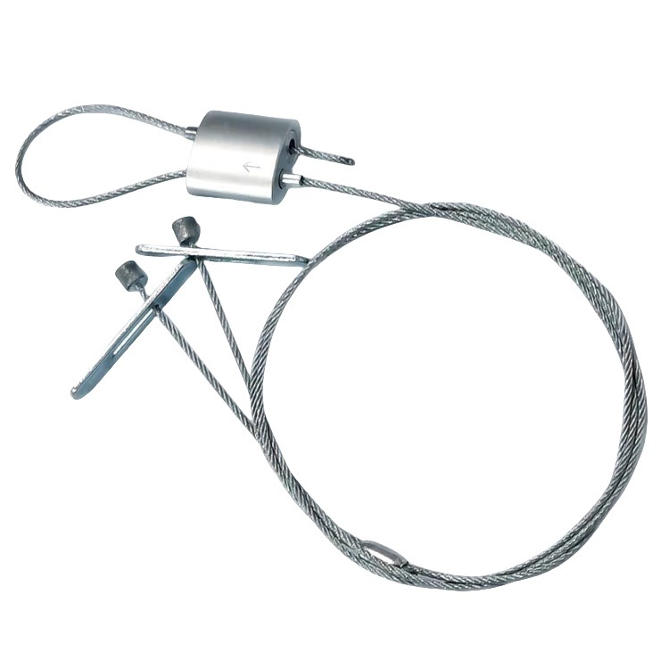 گیره حلقه کابل 20*20 میلی‌متری 1.2-1.5 میلی‌متری با بار شکست 900 نیوتن برای سیستم آویز روشنایی