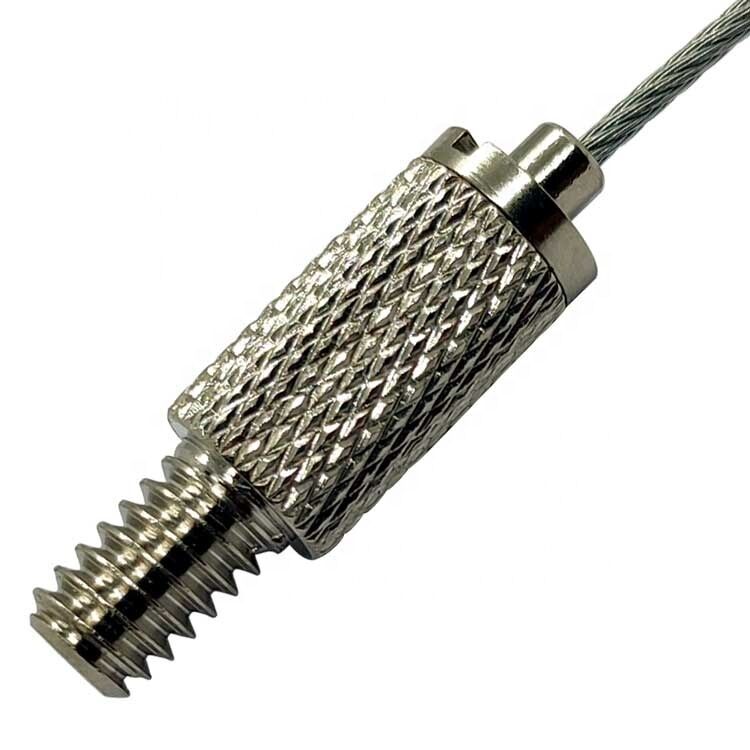 عمده فروشی OEM نگهدارنده سیم گره ای کابل G450 گیره مقاوم در برابر زنگ زدگی و محو شدن کیت قفل طناب فلزی ثابت دیواری