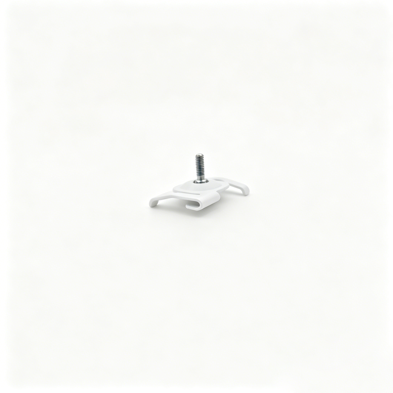 پیچ رشته ای سفارشی T Bar Twist Clamp Ceiling Grid Cable Lock T Clip Wire Fastener برای سیستم نصب نور تجاری