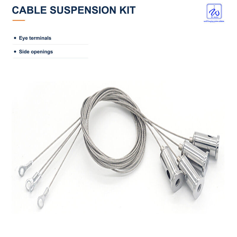 Wire Rope Suspension Kit for LED Lighting