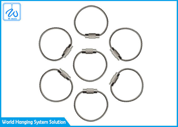 حلقه ی کلیدی با حلقه ی کابل با دوام برای پیاده روی در فضای باز